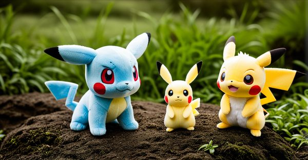 Les doudous pokémon : des compagnons doux et inoubliables !